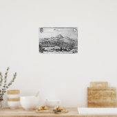 Sicht auf Eisenach Poster (Küche)