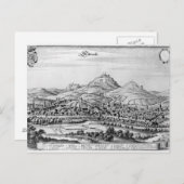 Sicht auf Eisenach Postkarte (Vorne/Hinten)