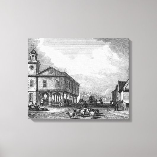 Sicht auf Faversham, Kent, 1832 Leinwanddruck (Vorderseite)