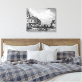 Sicht auf Faversham, Kent, 1832 Leinwanddruck (Insitu (Schlafzimmer))