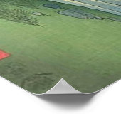 Sicht auf Fuji 22 Poster (Ecke)