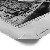 Sicht auf Gent Poster (Ecke)