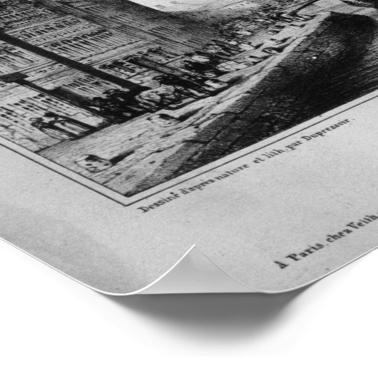 Sicht auf Gent Poster (Ecke)