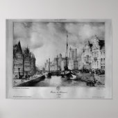 Sicht auf Gent Poster (Vorne)