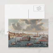 Sicht auf Gravesend mit Truppen Postkarte (Vorne/Hinten)