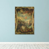 Sicht auf König Ludwig XIV Allein Leinwanddruck (Insitu (Holzboden))