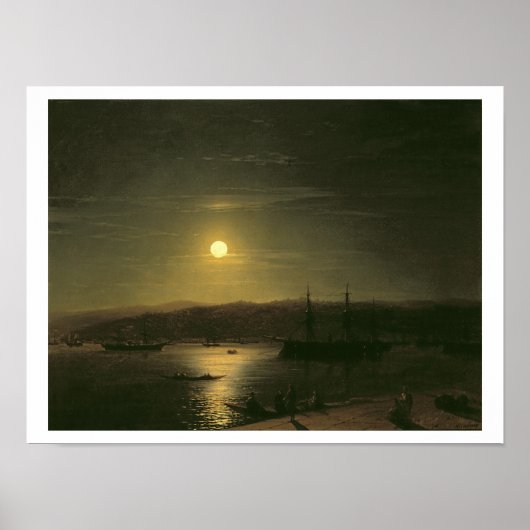 Sicht auf Konstantinopel Poster (Vorne)