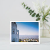 Sicht auf Los Angeles vom Griffith Observatory Postkarte (Stehend Vorderseite)