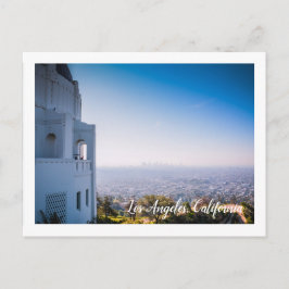 Sicht auf Los Angeles vom Griffith Observatory Postkarte
