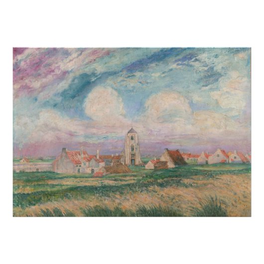 Sicht auf Mariakerke Fotodruck (Vorne)