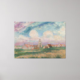 Sicht auf Mariakerke Leinwanddruck