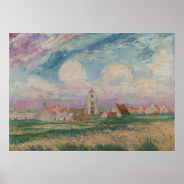 Sicht auf Mariakerke Poster