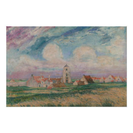 Sicht auf Mariakerke Poster