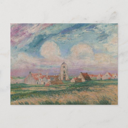 Sicht auf Mariakerke Postkarte (Vorderseite)