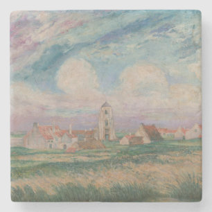 Sicht auf Mariakerke Steinuntersetzer