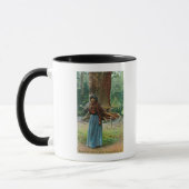 Sicht auf Mary der Yosemite Natives Carry Tasse (Links)