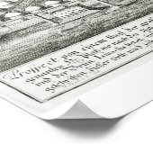 Sicht auf Mekka, aus "Entwurf einer Mecca" Poster (Ecke)