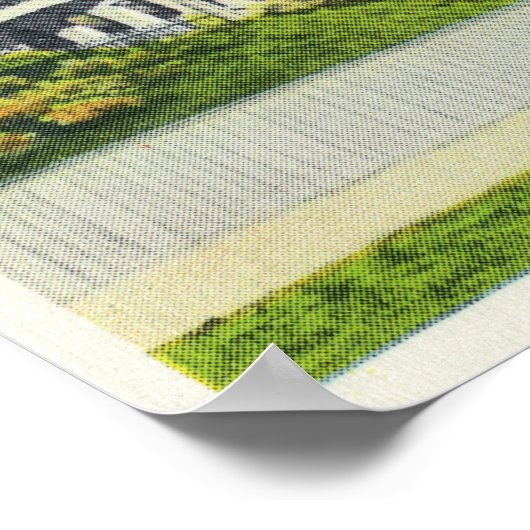 Sicht auf Millionen Dollar Poster (Ecke)