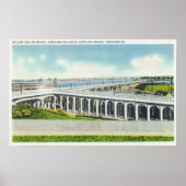 Sicht auf Millionen Dollar Poster (Vorne)