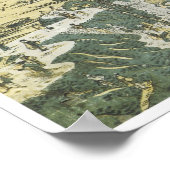 Sicht auf Mimeguri, Toyoharu, 1780 Poster (Ecke)