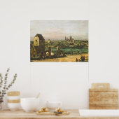 Sicht auf München, c. 1761 (Öl auf Leinwand) Poster (Küche)
