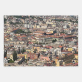 Sicht auf Neapel, Italien Geschenkpapier Set (Vorderseite)