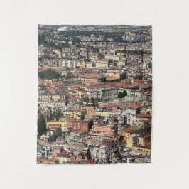 Sicht auf Neapel, Italien Wandteppich