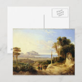 Sicht auf Palermo, 1840 Postkarte (Vorne/Hinten)