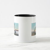 Sicht auf Palm RowCalistoga, CA Tasse (Zentrum)