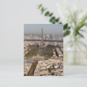 SICHT AUF PARIS POSTKARTE (Stehend Vorderseite)
