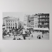 Sicht auf Piccadilly Circus, c. 1900 Poster (Vorne)