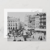 Sicht auf Piccadilly Circus, c. 1900 Postkarte (Vorne/Hinten)