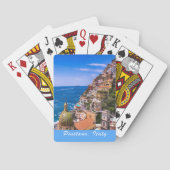 Sicht auf Positano, Italien Spielkarten (Rückseite)