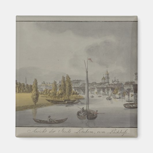 Sicht auf Potsdam, c. 1796 Magnet (Vorne)