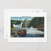 Sicht auf Regenbogen und Horseshoe Falls Postkarte (Vorne/Hinten)