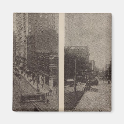 Sicht auf Reichtum, Unternehmen, Seattle, Wash Magnet (Vorne)