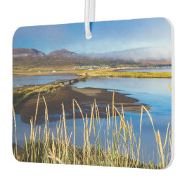 Sicht auf Saudarkrokur und Skagafjordur, Island Autolufterfrischer