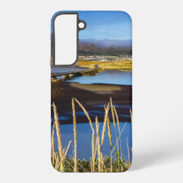 Sicht auf Saudarkrokur und Skagafjordur, Island Samsung Galaxy Hülle