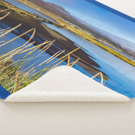 Sicht auf Saudarkrokur und Skagafjordur, Island Sherpadecke