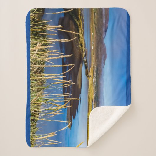 Sicht auf Saudarkrokur und Skagafjordur, Island Sherpadecke (Vorderseite)