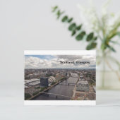 Sicht auf Schottland vom Glasgow-Turm (St.K.) Postkarte (Stehend Vorderseite)