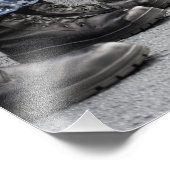 Sicht auf Segler Fotodruck (Ecke)