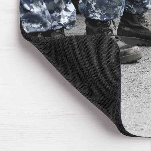 Sicht auf Segler Mousepad (Ecke)