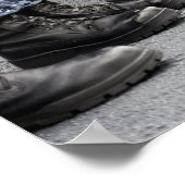 Sicht auf Segler Poster (Ecke)