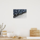 Sicht auf Segler Poster (Küche)