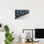 Sicht auf Segler Poster (Heimbüro)