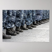 Sicht auf Segler Poster (Vorne)