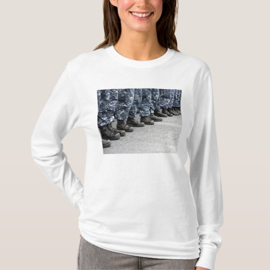 Sicht auf Segler T-Shirt (Vorderseite)