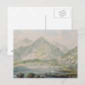 Sicht auf Snowdon Postkarte (Vorne/Hinten)