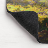 Sicht auf Stalheim in Norwegen Mousepad (Ecke)